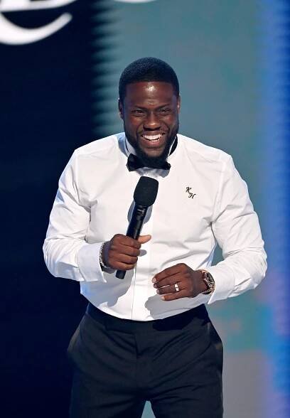 Kevin Hart hosting the BET Awards 2025