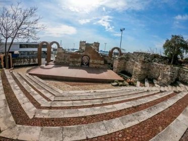 The ancient amphitheater in Nessebar 5
