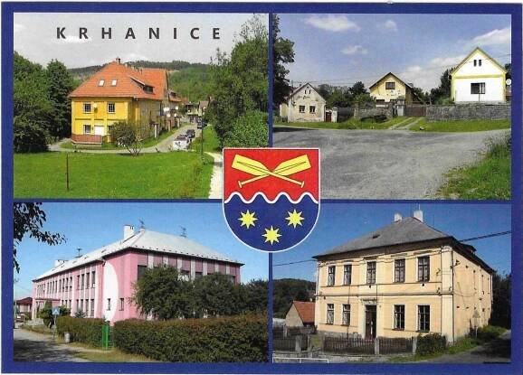 Krhanice  (okr. Benešov)  - Pohlednice místopis