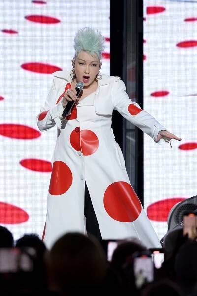 Cyndi Lauper performs at Northwell Health at Jones Beach Theater on July 19, 2025 in Wantagh, New York