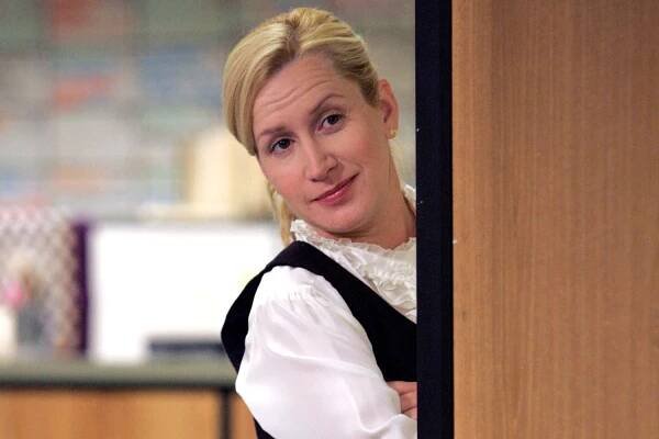 Angela Kinsey as Angela Martin in 'The Office'.