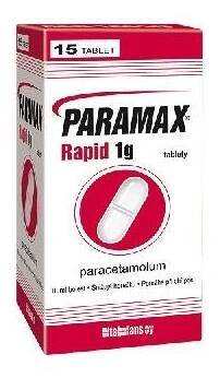 Paramax Rapid 1 g por.tbl.nob. 15 x 1000 mg
