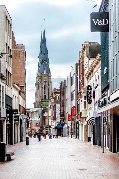 "People walking in the Eindhoven main commercial street" by Aleksandrs Tihonovs | Eindhoven, Commercial street, Eindhoven netherlands