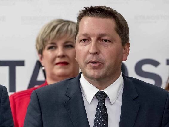 Starosta Dolních Studének Radim Sršeň