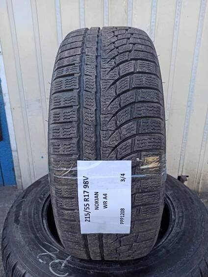 Zimní pneu Nokian WR A4 215/55 R17 98V 6mm 4ks
