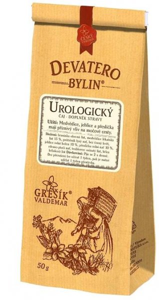 Urologický bylinný sypaný čaj - Valdemar Grešík