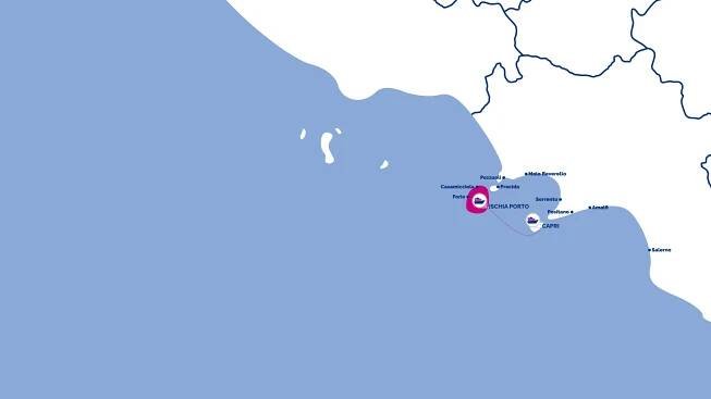Trajekt Capri Ischia – ceny lístků a jízdní řády