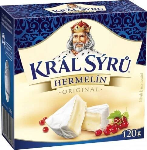 Král Sýrů Hermelín original 120g