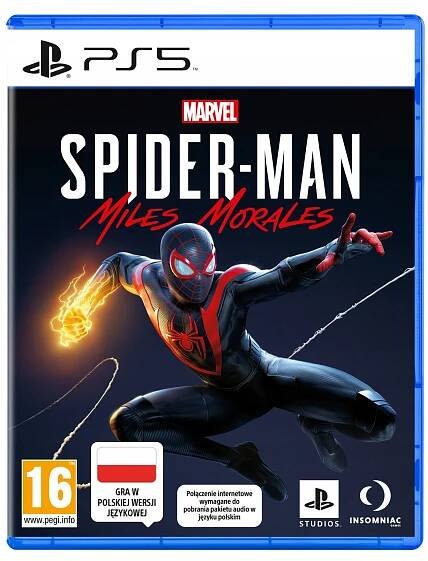 Marvel's Spider-Man: Miles Morales PlayStation 5 (PS5) Krabička PL dabing