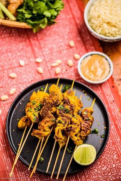 Easy Thai Chicken Satay Recipe