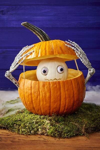 65+ Best Pumpkin Carving Ideas Halloween 2017 - Creative Jack o Lantern Designs Plstění Jehlou, Aranžování Květin, Růženín