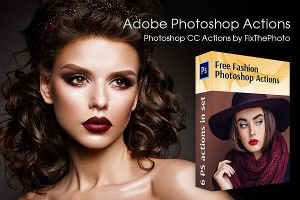 balíček akcí zdarma pro photoshop