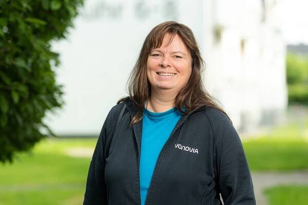 Mitarbeiterin von Vonovia im Portrait