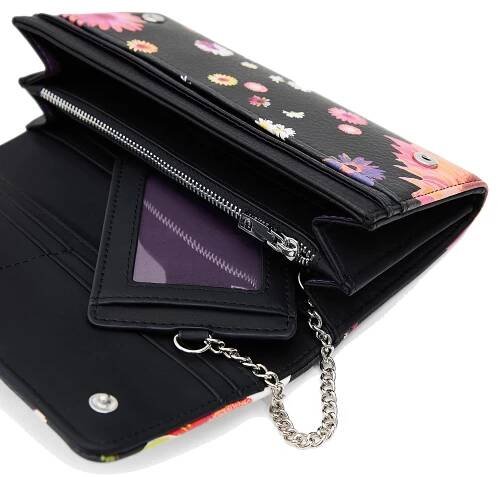 peněženka Desigual 22WAYP20/Daisy Pop Mariona - 2000/Black