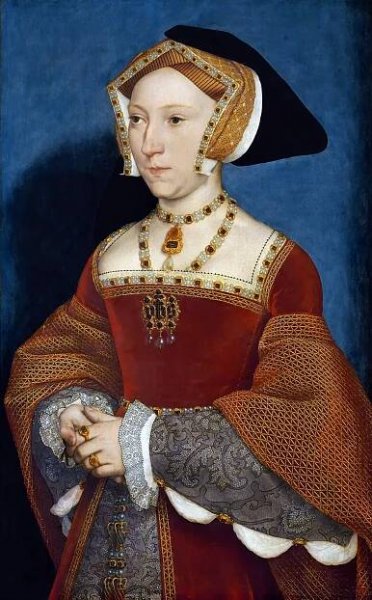 Portrait of Jane Seymour. Henry VIII of England's third wife.