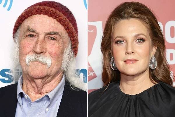 David Crosby Helped Drew Barrymore Deal with Childhood Drug Addiction: 'It Felt Good to Do'