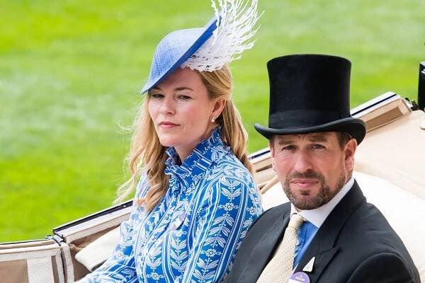 Peter and Autumn Phillips in 2018 in England