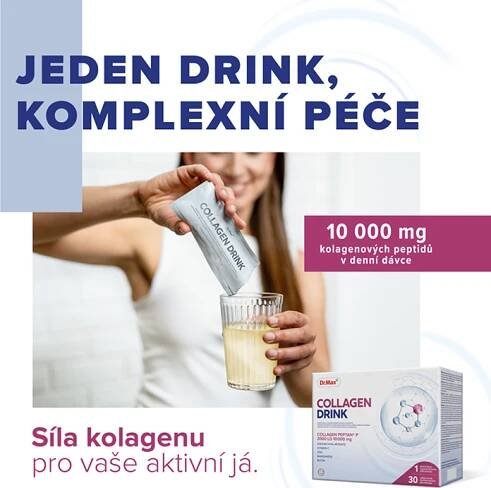 Dr. Max Collagen Drink 10000 mg 30 sáčků citrón/limetka
