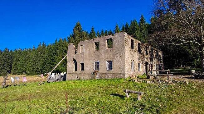 Zaniklá osada Königsmühle - Loučná pod Klínovcem, Krušné hory a Podkrušnohoří