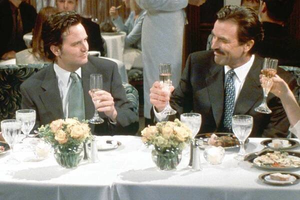 Tom Selleck Remembers 'Talented' 'Friends' Star Matthew Perry and Admits Shock at Chandler's 'Signature' Line