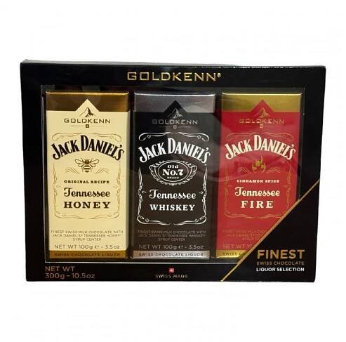 Čokoláda Jack Daniel's Tripack 3 x 100 g