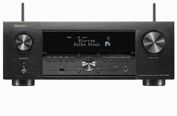 Denon-AVC-X4800H-black-front-open
