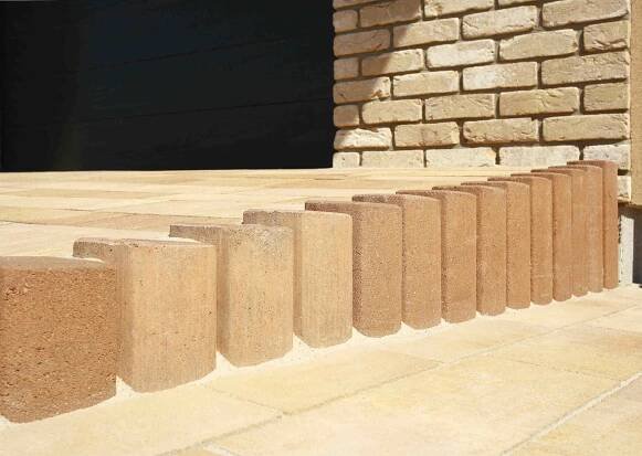 BEST PALISÁDA PREMIUM výška 40 cm, karamelová
