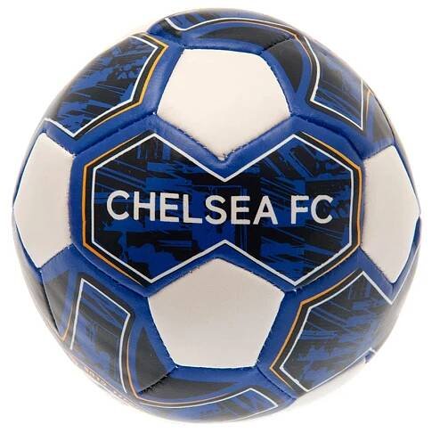 Pěnový míček Chelsea FC, modro-bílý, měkký, 10 cm - Fotbalfans.cz