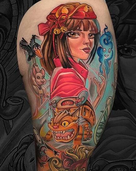 David Valencia – Smiley Dogg Tattoo