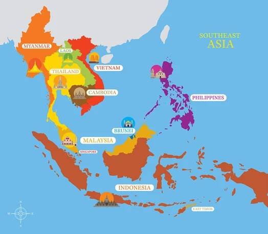KRSEA-Southeast-Asia-Map-Laos