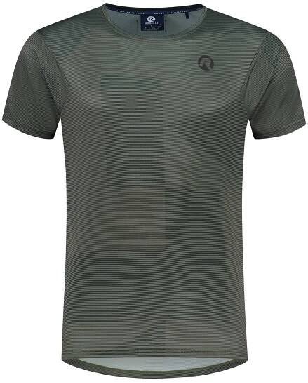 Volný cyklistický MTB dres Rogelli ADVNTR CORE, s krátkým rukávem, khaki