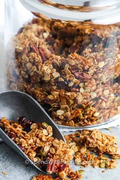 Snadná domácí granola 2