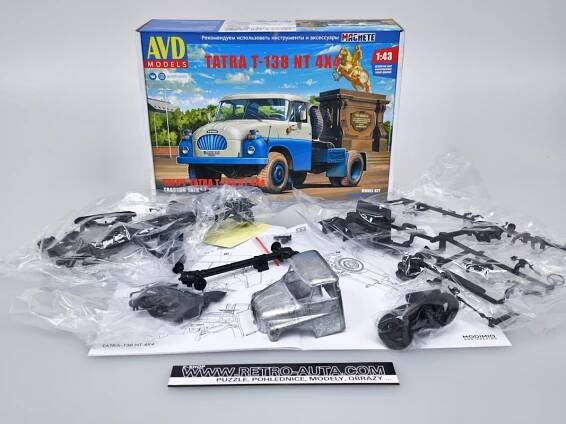 Tatra 138 NT 4x4 KIT Stavebnice AVD 1:43