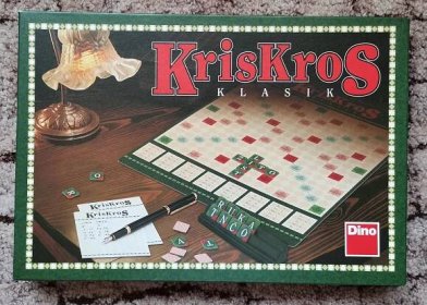 Hra se slovy Kriskros - společenská hra