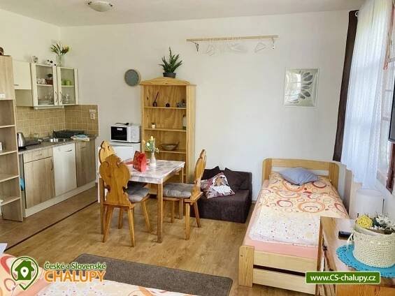 Srub Jenišov - apartmány Horní Planá - Lipno (2C-369): CS chalupy, pronájem chaty a chalupy