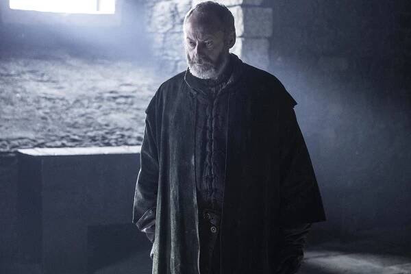 Liam Cunningham as Davos Seaworth on "Game of Thrones"