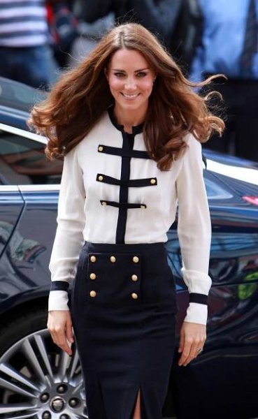 Britain's Catherine, the Duchess of Camb