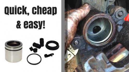 How to Rebuild a Brake Caliper (WITHOUT Removing it From Your Car!)