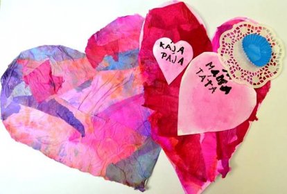 Srdíčkové tvoření nejen na Valentýna — výtvarné návody a postupy na tvoření