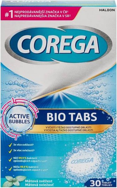 COREGA BioTabs mátová svěžest 30 ks