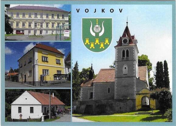 Vojkov (okr. Benešov) - víceobrázková, erb
