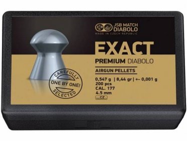 Diabolo JSB Premium Exact, kal. 4,52 mm, 200 ks - AFG-obrana.cz