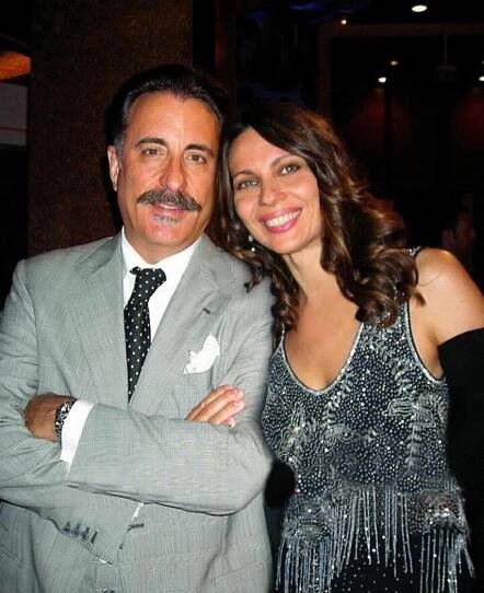 Elena Presti con Andy Garcia