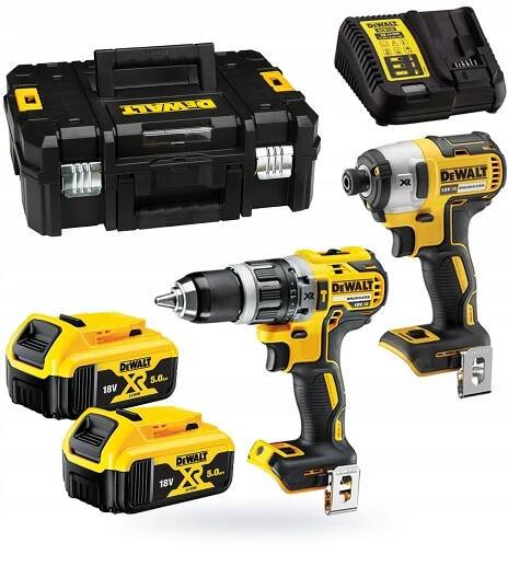 Šroubovák šroubovák Combo DeWalt DCD796 DCF887 DCK266P2T 2x aku TSTAK