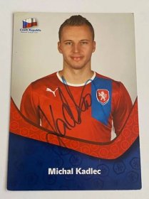 Autogram - Michal Kadlec - Česká reprezentace - Ostatní sběratelské předměty