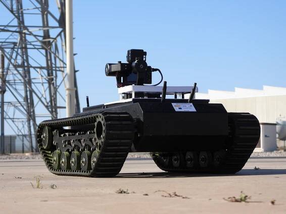 AGV PN5G. CU12 Inspección de subestación y línea con robot y drones - Aracnocoptero