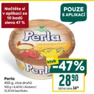 Akce na margarín Perla v Globusu