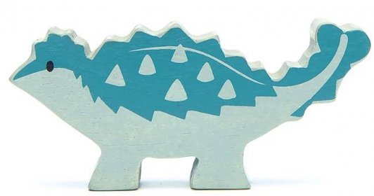 Tender Leaf Toys drevený dinosaurus Ankylosaurus