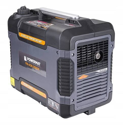 Powermat Invertorový Generátor proudu Elektrocentrála AVR 230V 2000W PM-AGR-2000IM