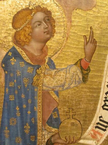 SOLD for €6.2 Million to the Met in New York – An exceptionally rare painting by the 14th century Master of Vyšší Brod at